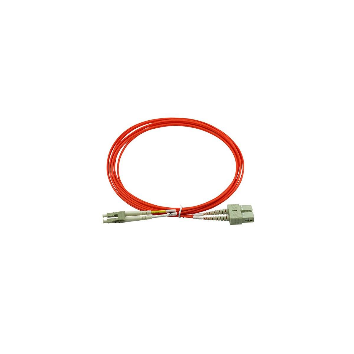 BLUEOPTICS - Duplex LWL Patchkabel LC-SC Multimode OM2 5 Meter