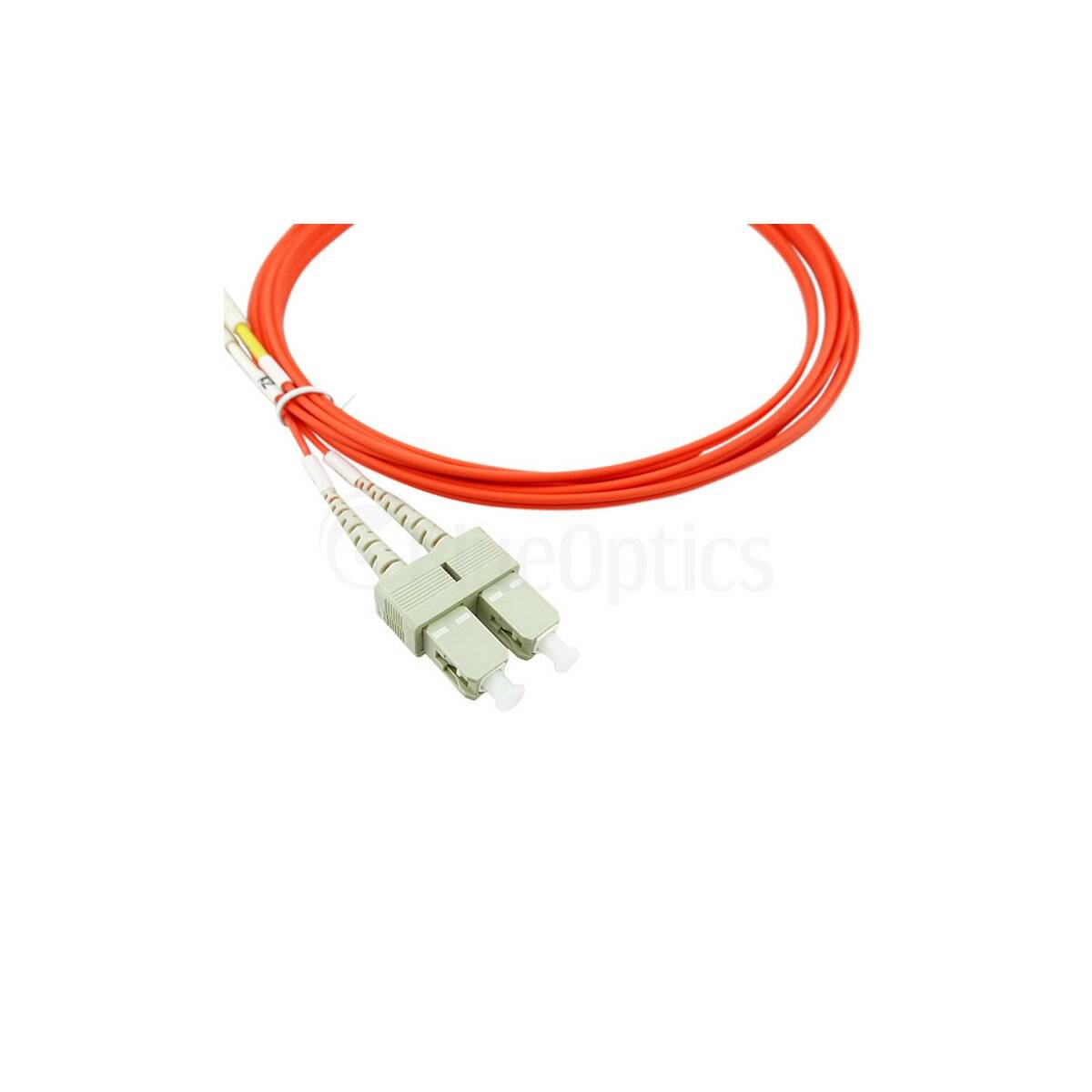 BLUEOPTICS - Duplex LWL Patchkabel LC-SC Multimode OM2 5 Meter