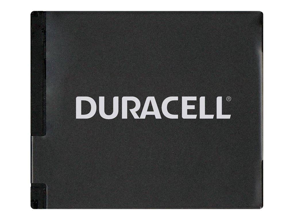 Schwarzes Duracell-Batteriepaket oder -gehäuse mit dem weißen 
