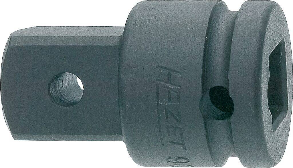 HAZET Vergrößerungsstück 9007S-1 ∙ Vierkant hohl 12,5 mm (1/2 Zoll) ∙ Vierkant massiv 20 mm (3/4 Zoll)