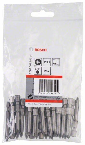 Bosch Power Tools Schrauberbit Extra-Hart PH 2607002502