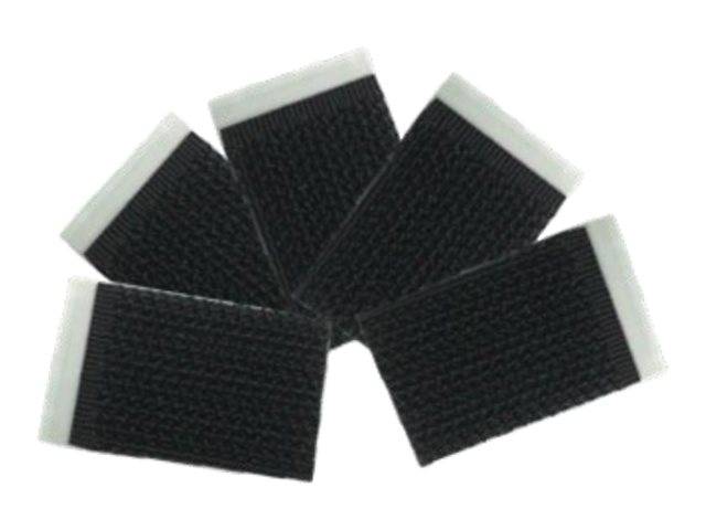 Zebra - Touch fastener pads (Packung mit 5)