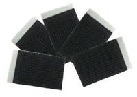 Zebra - Touch fastener pads (Packung mit 5)