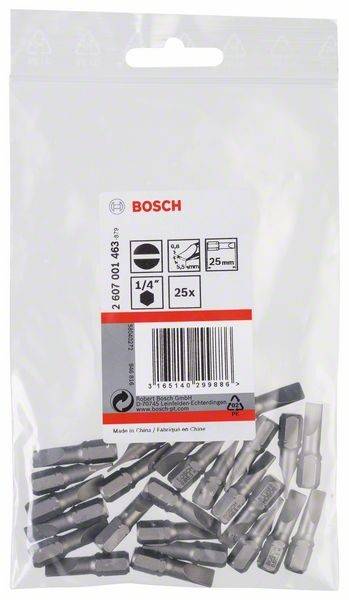 Bosch Power Tools Schrauberbit Extra-Hart S 2607001463