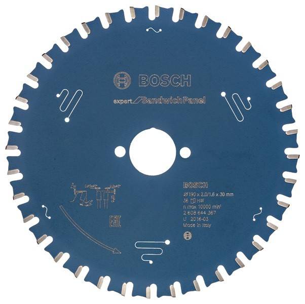 Bosch Power Tools Kreissägeblatt Sandw 2608644367