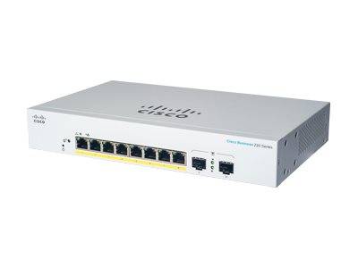 Cisco Business 220 Series Smart Switches - Managed - L2 - Gigabit Ethernet (10/100/1000) - Power over Ethernet (PoE) - Rack-Einbau