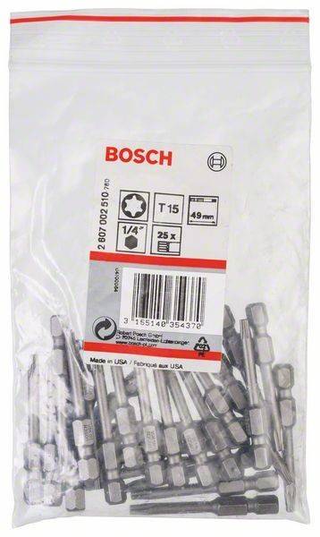 Bosch Power Tools Schrauberbit Extra-Hart 2607002510