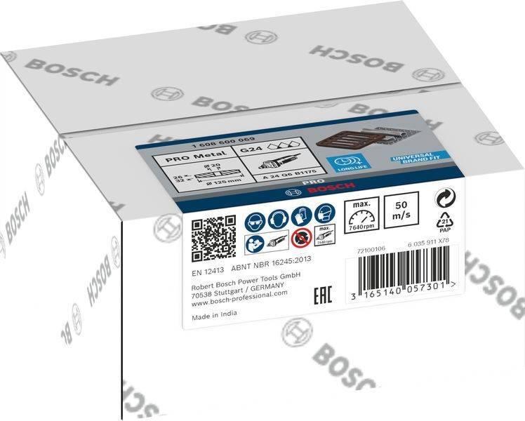 Bosch Power Tools Schleifscheibe 1608600069