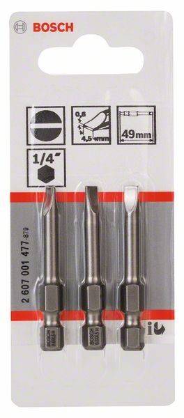 Bosch Power Tools Schrauberbit Extra-Hart S 2607001477