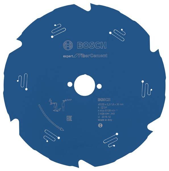 Bosch Power Tools Kreissägeblatt Fibre 2608644348