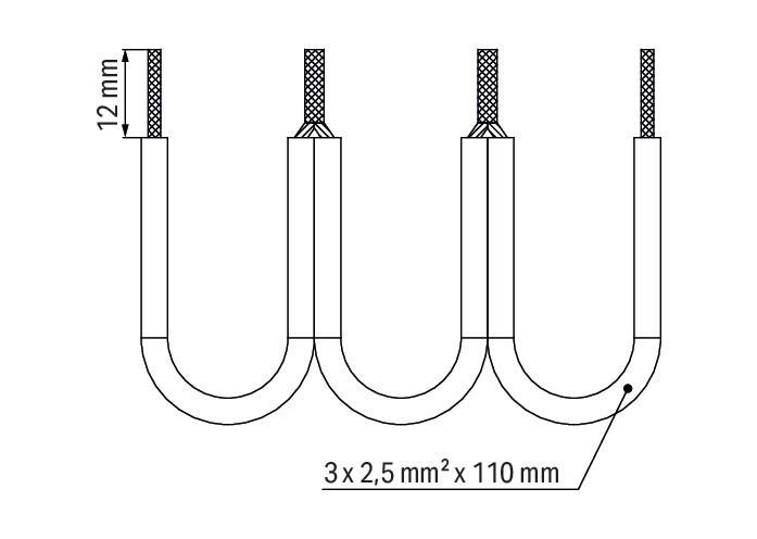 WAGO GmbH &amp; Co. KG Drahtkettenbrücker 2,5mm² 709-110