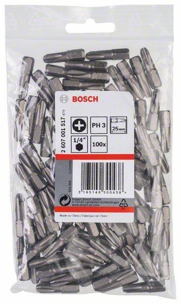 Bosch Power Tools Schrauberbit Extra-Hart PH 2607001517
