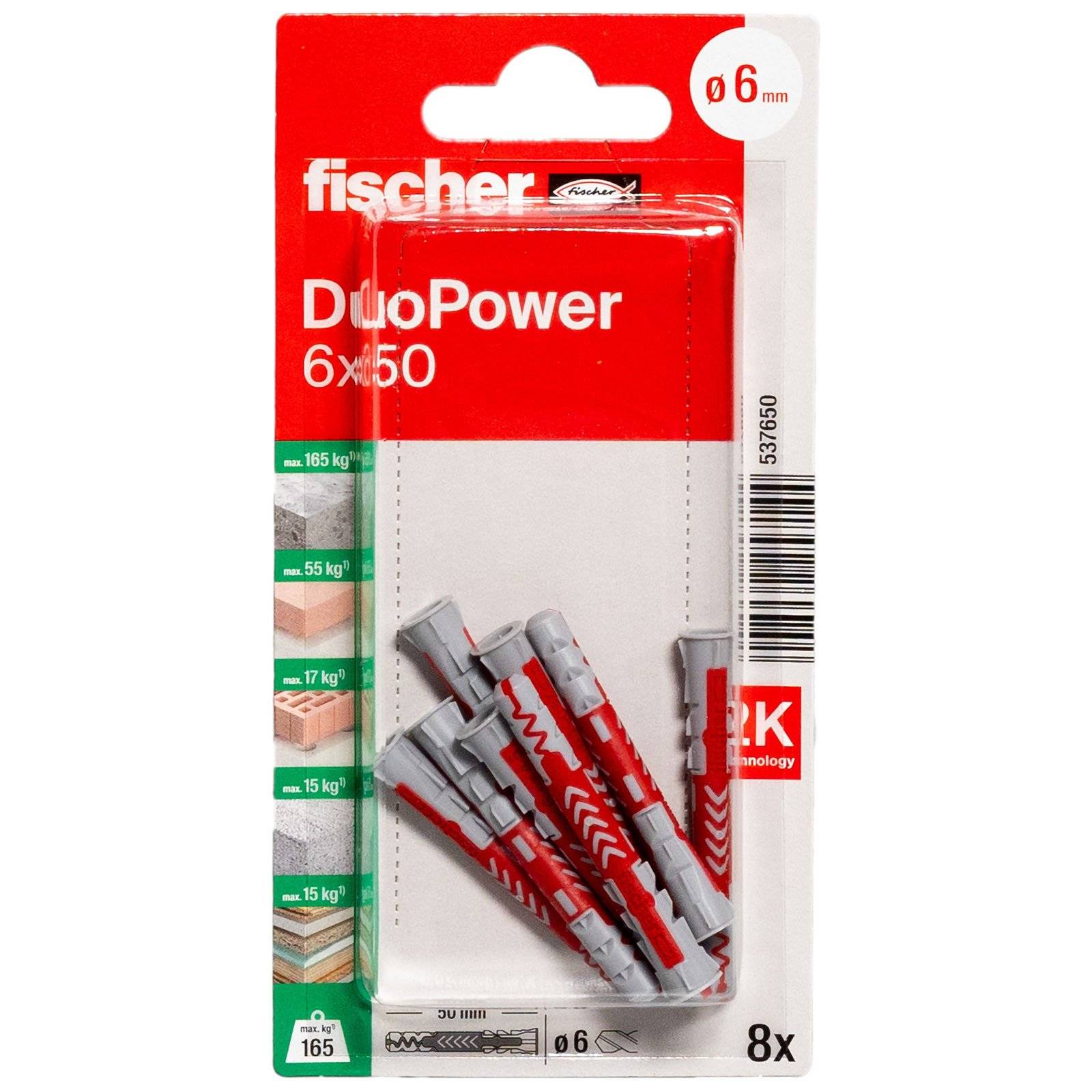 fischer DuoPower 6 x 50