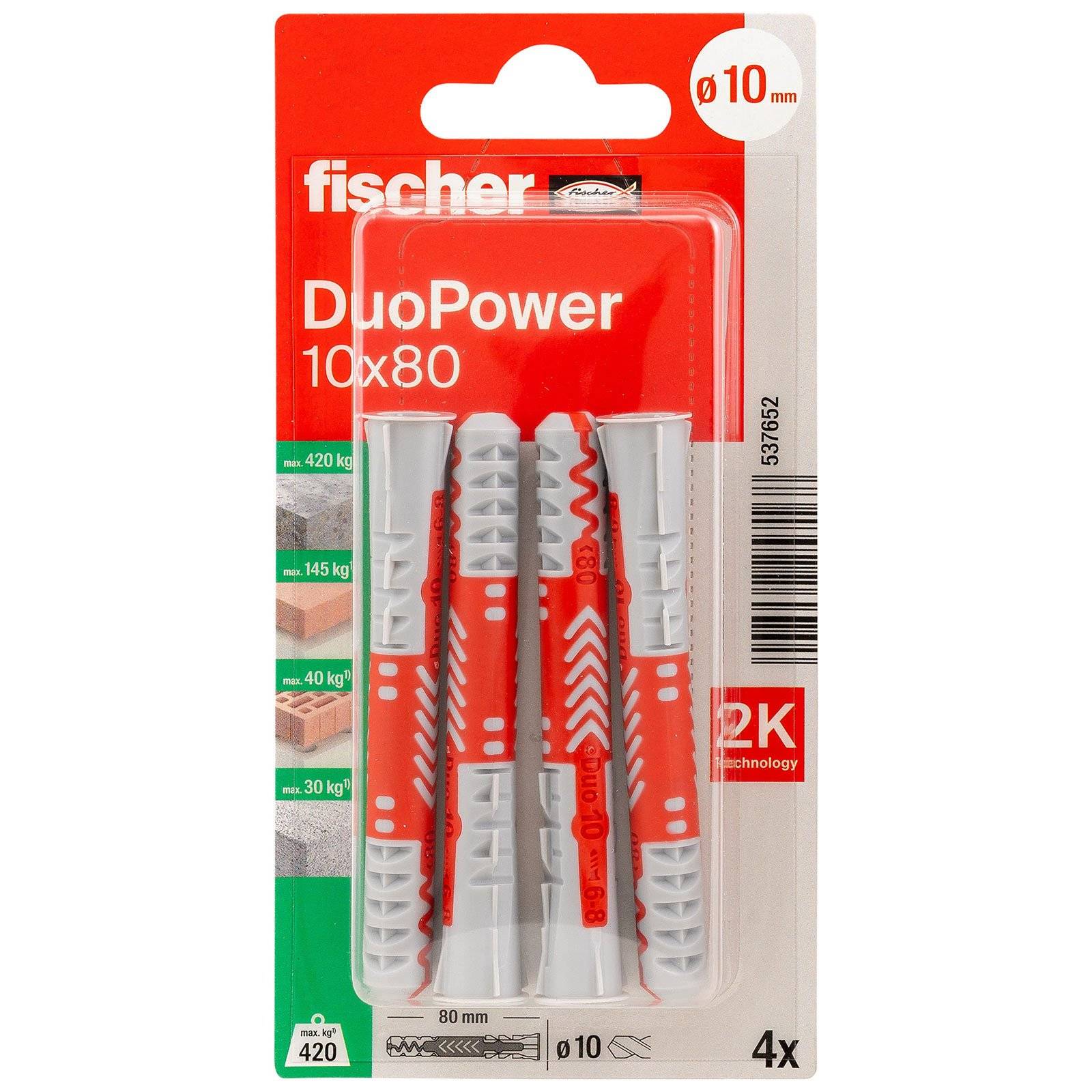 fischer DuoPower 10 x 80
