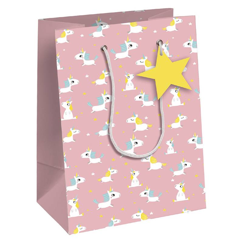Clairefontaine Geschenktüte "Einhörner", klein