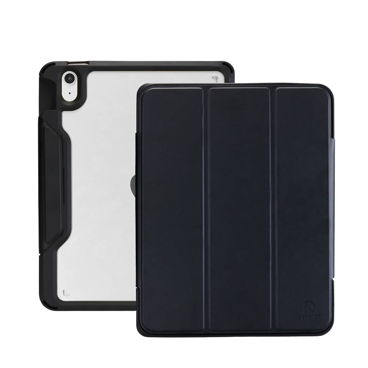 DEQSTER - Rugged MAX Case 10.9"" - für iPad 10te Gen. - Schutzhülle - starker Schutz - Robust - transparente Rückseite, s