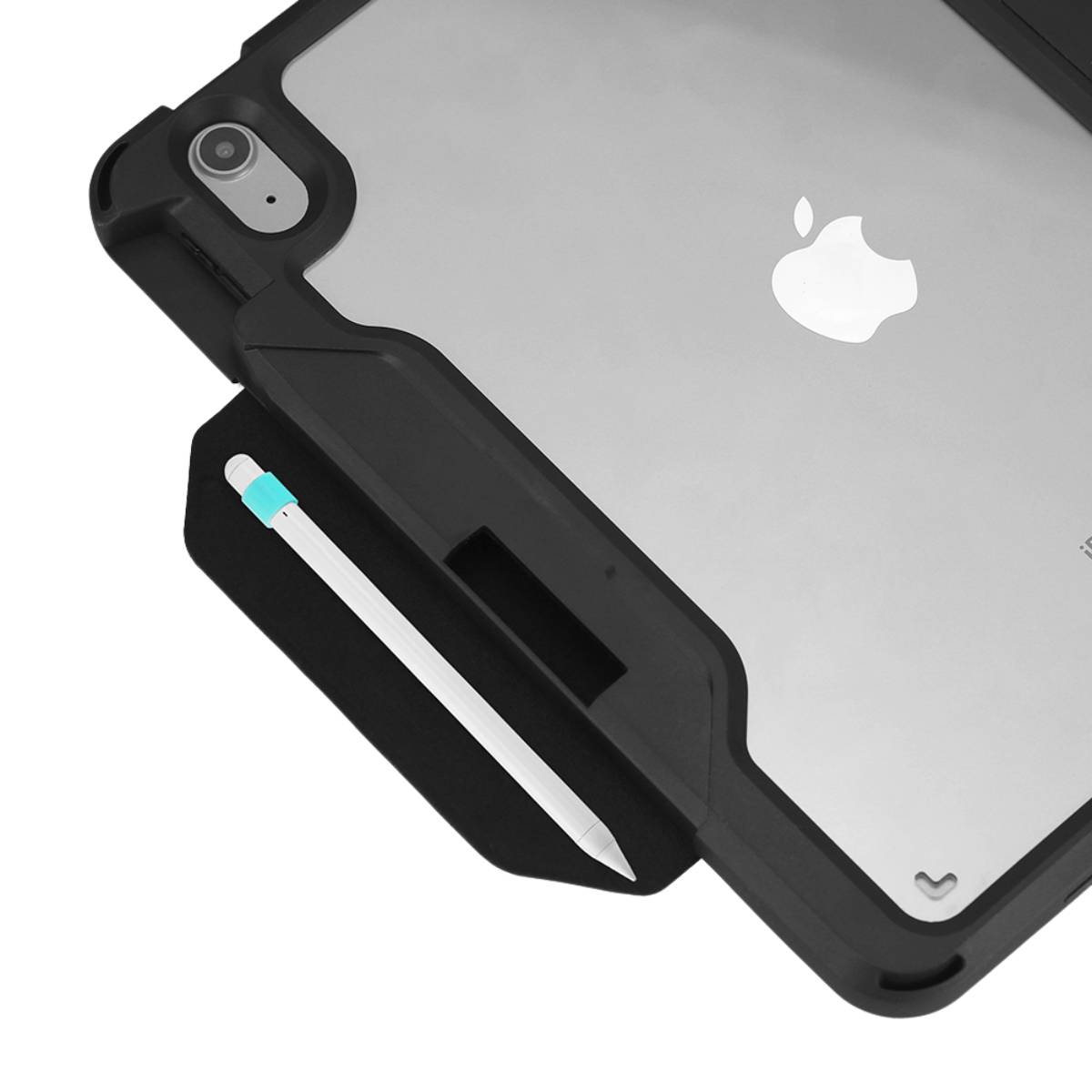 DEQSTER - Rugged MAX Case 10.9"" - für iPad 10te Gen. - Schutzhülle - starker Schutz - Robust - transparente Rückseite, s