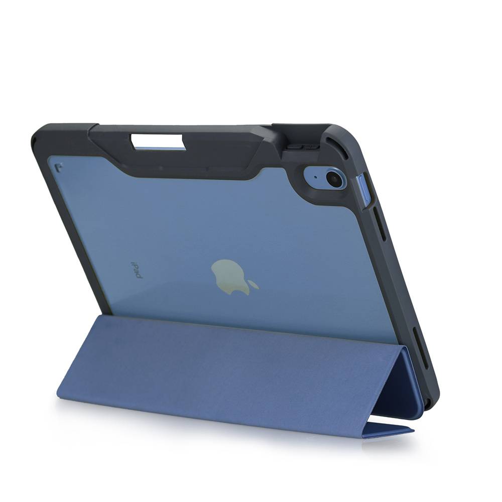 DEQSTER - Rugged MAX Case 10.9"" - für iPad 10te Gen. - Schutzhülle - starker Schutz - Robust - transparente Rückseite