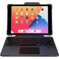 DEQSTER - Rugged Touch Keyboard Folio - mit Trackpad - für Apple iPad 10.2"" (7/8/9. Gen.) - Bluetooth - QWERTZ Layout, r DEQSTER - Rugged Touch Keyboard Folio - mit Trackpad - für Apple iPad 10.2"" (7/8/9. Gen.) - Bluetooth - QWERTZ Layout, r