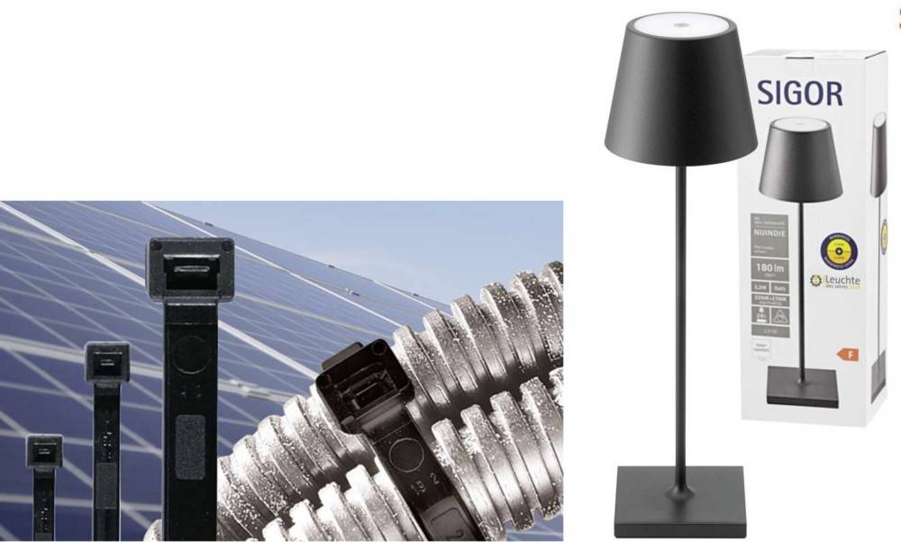 Cimco Werkzeuge Kabelbinderset PV Sigor 181799