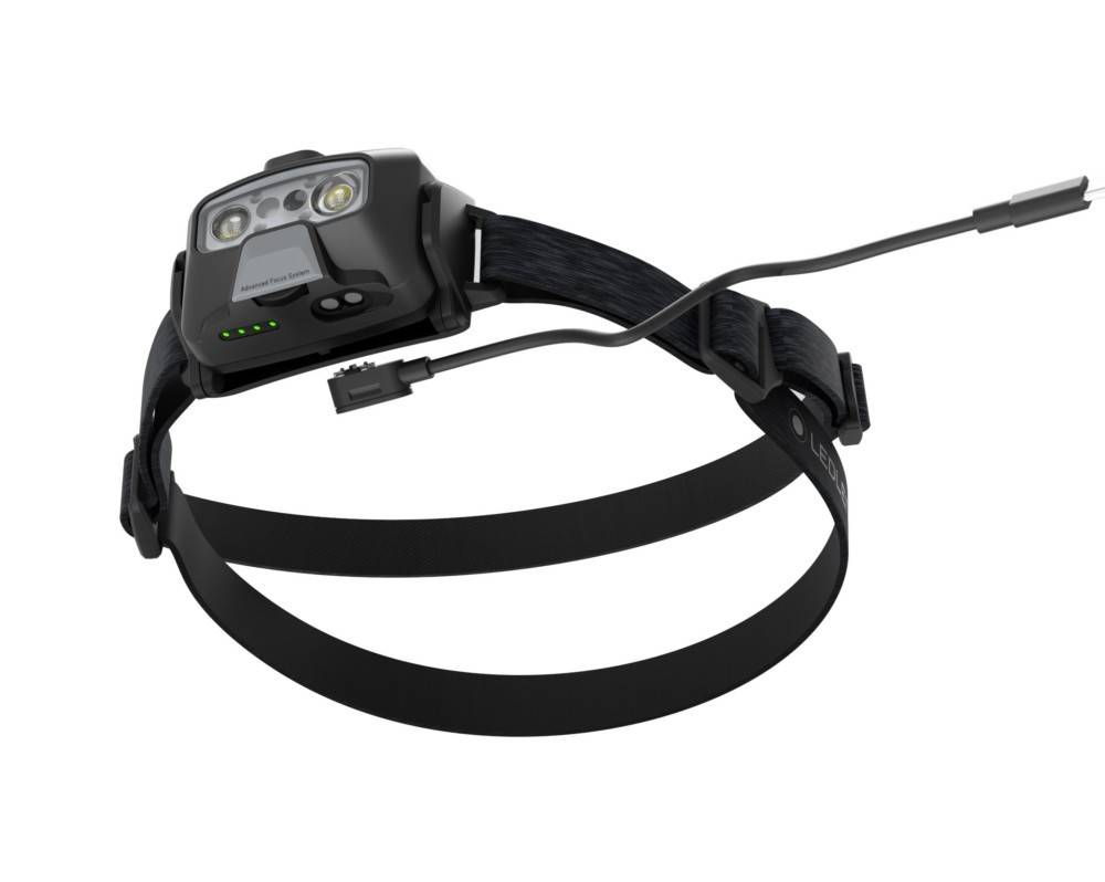 LED LENSER® Stirnlampe HF6R Core black