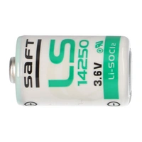 5x Saft Lithium 3,6V Batterie LS 14250 - 1/2 AA - LS14250 Li-SOCl2 + Box 5x Saft Lithium 3,6V Batterie LS 14250 - 1/2 AA - LS14250 Li-SOCl2 + Box