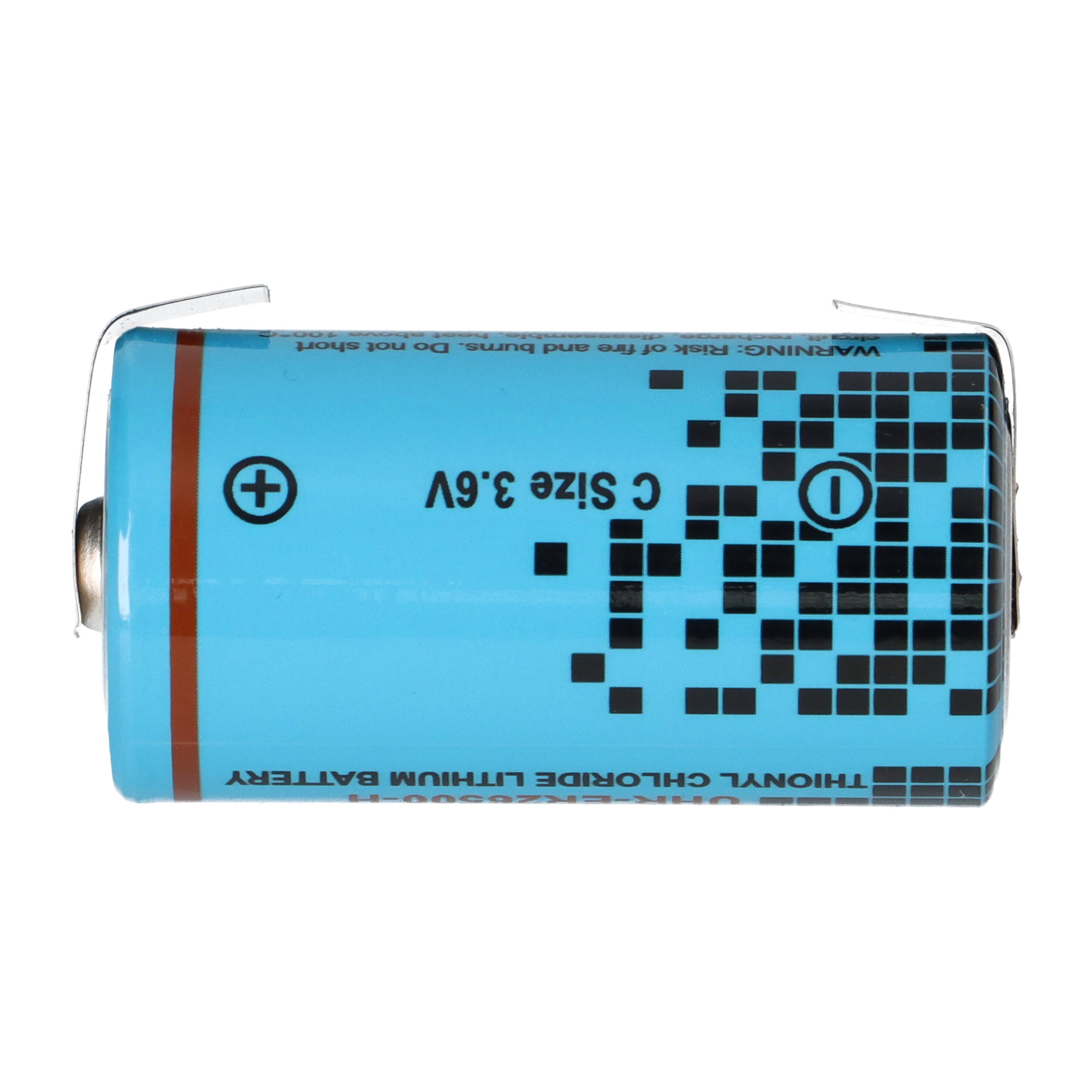Ultralife UHR-ER26500-H Lithium Batterie 3,6V 6,5Ah – C/Baby – U-Lötfahne