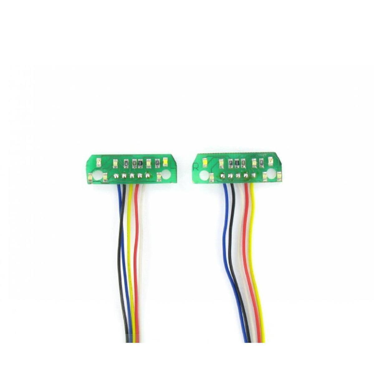 907387 - Modellbausatz,1:14 7,2V 7-Kammer LED-Platine Uni