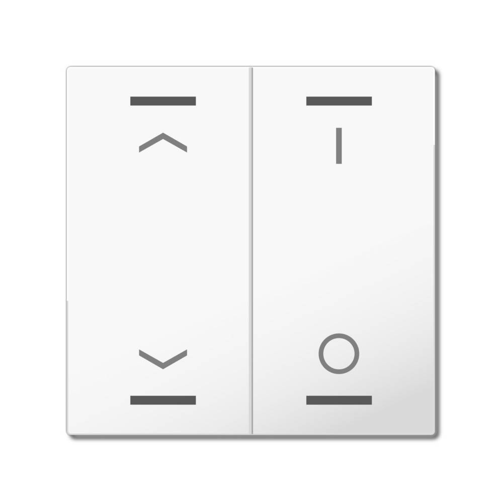 MDT technologies MDT Wippe KNXTasterLight55 BE-TAL55W202.C1