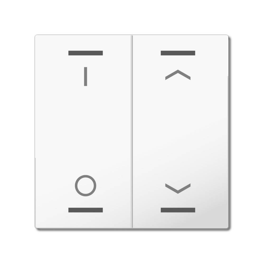 MDT technologies MDT Wippe KNXTasterLight55 BE-TAL55W202.D1