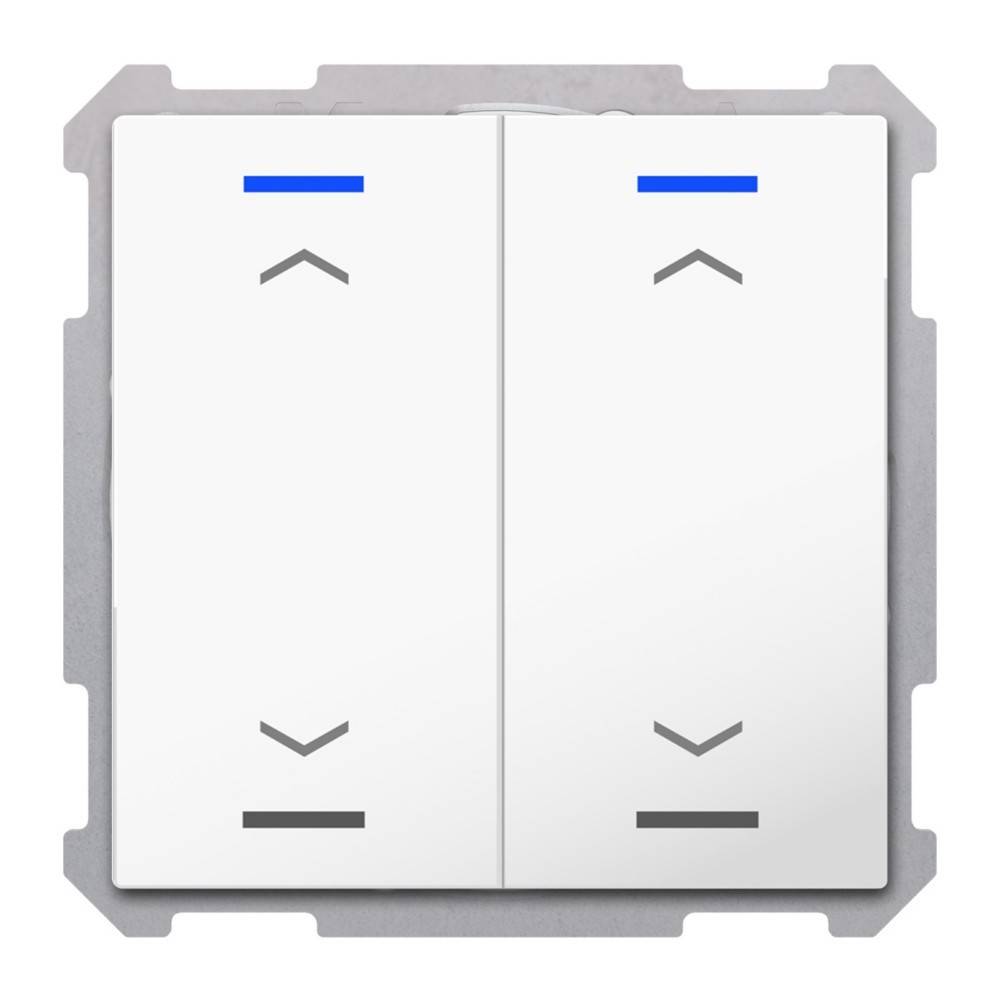 MDT technologies KNX Taster Light 63 2-fach BE-TAL63T2.A1