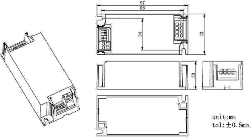 Houben LED-Treiber CUPOID CCCB 28