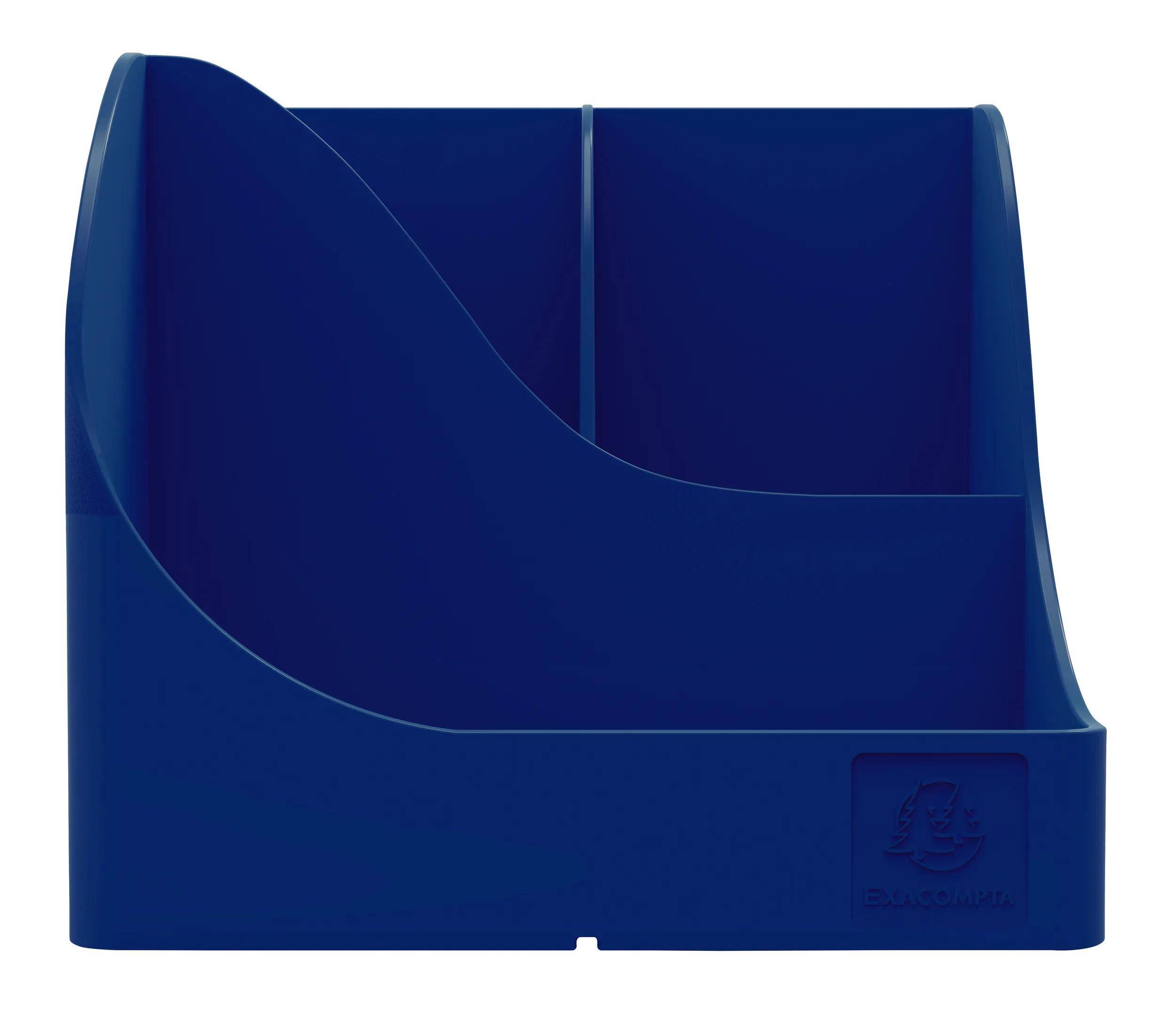 Exacompta 4x Stifteköcher Pen Wave, Bee Blue - Marineblau - 69504D