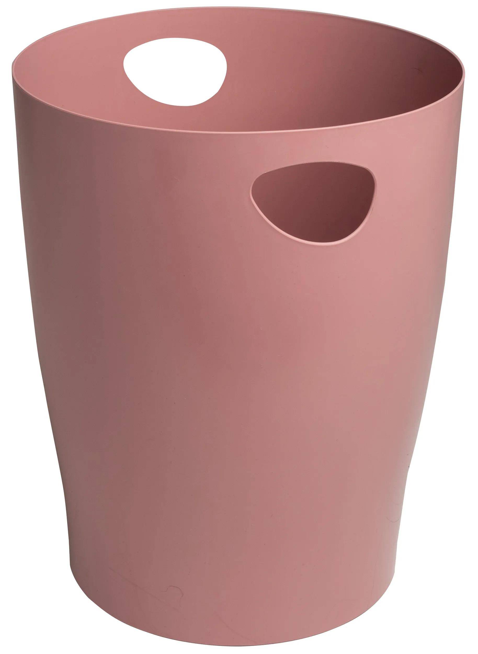 Exacompta 8x Papierkorb Ecobin, Skandi - Altrosa - 45338D