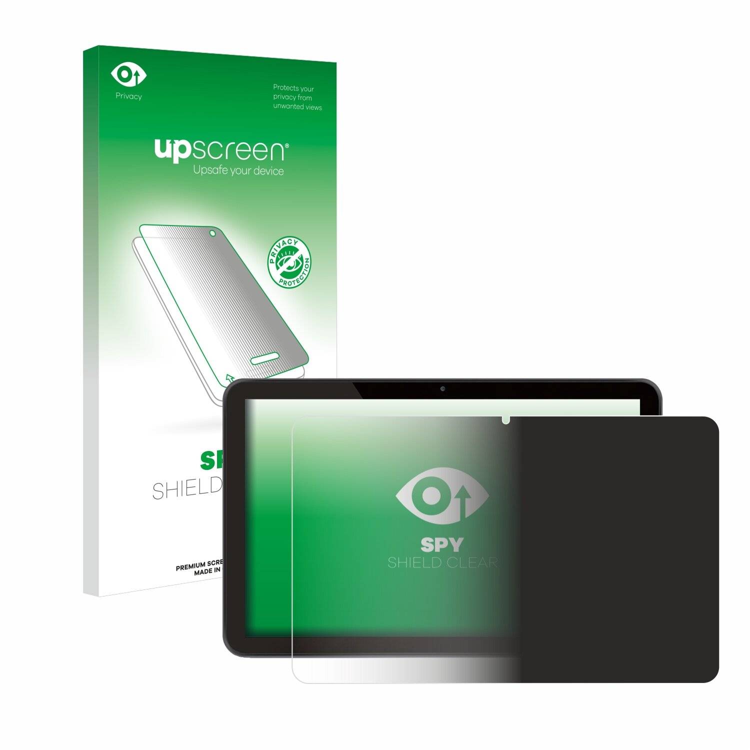 upscreen Spy Shield Sichtschutz-Folie für Peaq PET