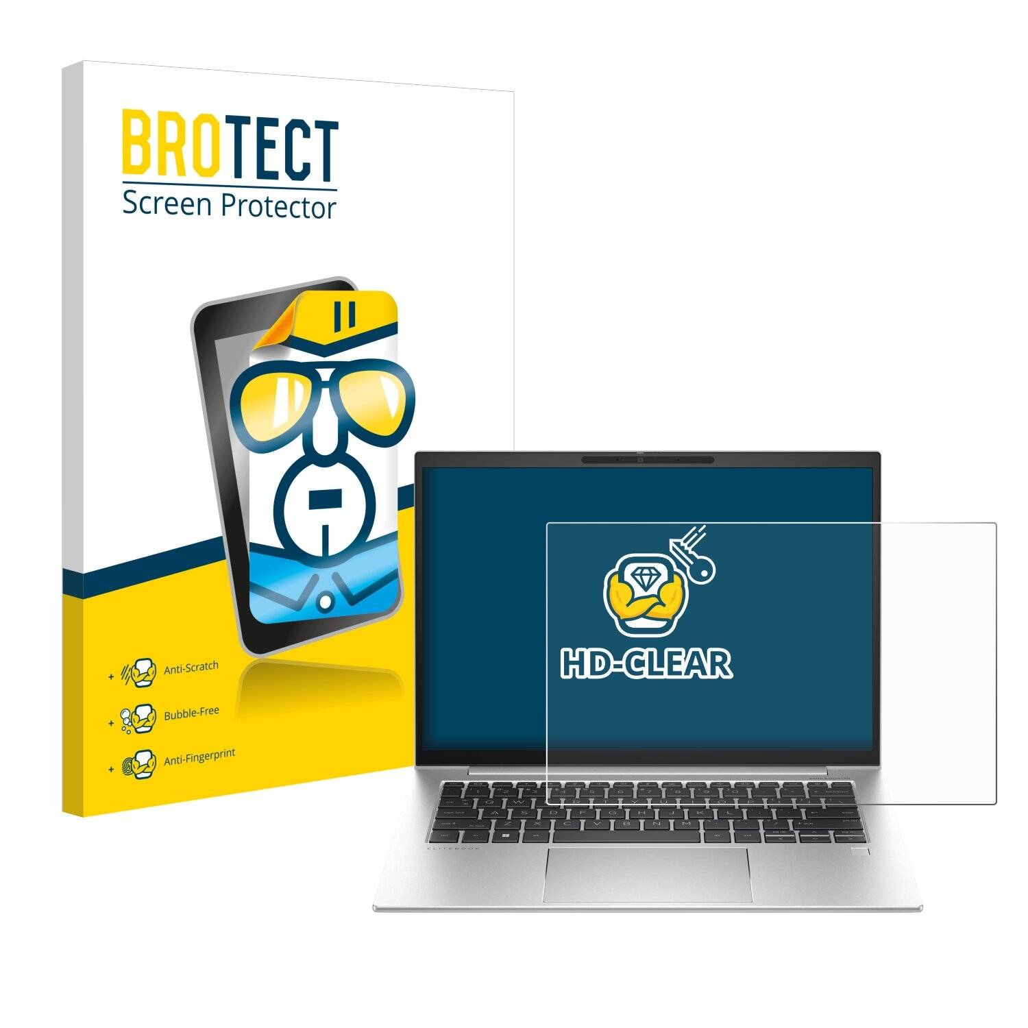 BROTECT Displayschutz-Folie für HP EliteBook 840