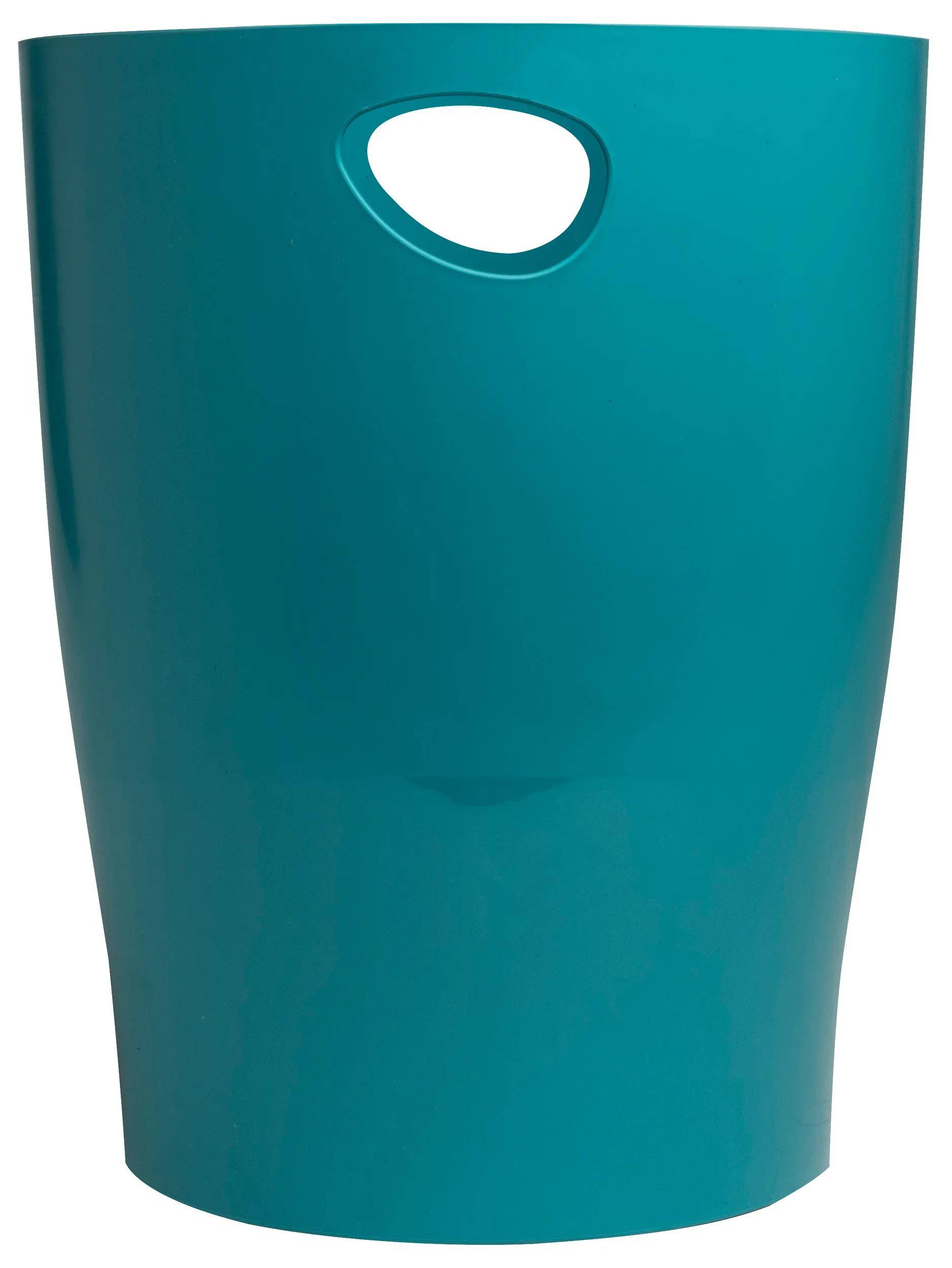 Exacompta 8x Papierkorb Ecobin, Skandi - Bleu Pacifique - 45334D