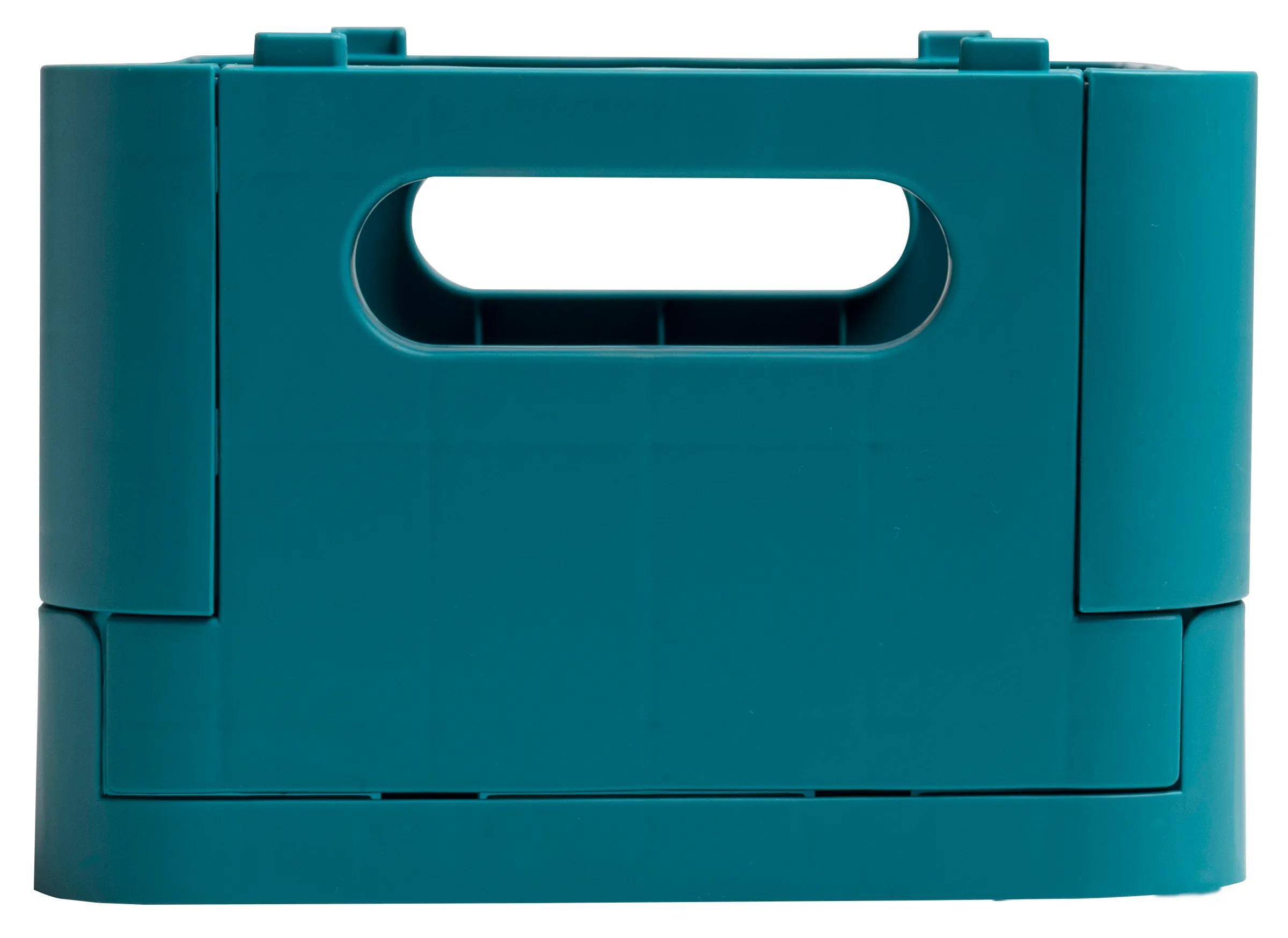 Exacompta 4x The Smart Case klappbare Mini-Box A6+ Skandi Bleu Pacifique 27034D