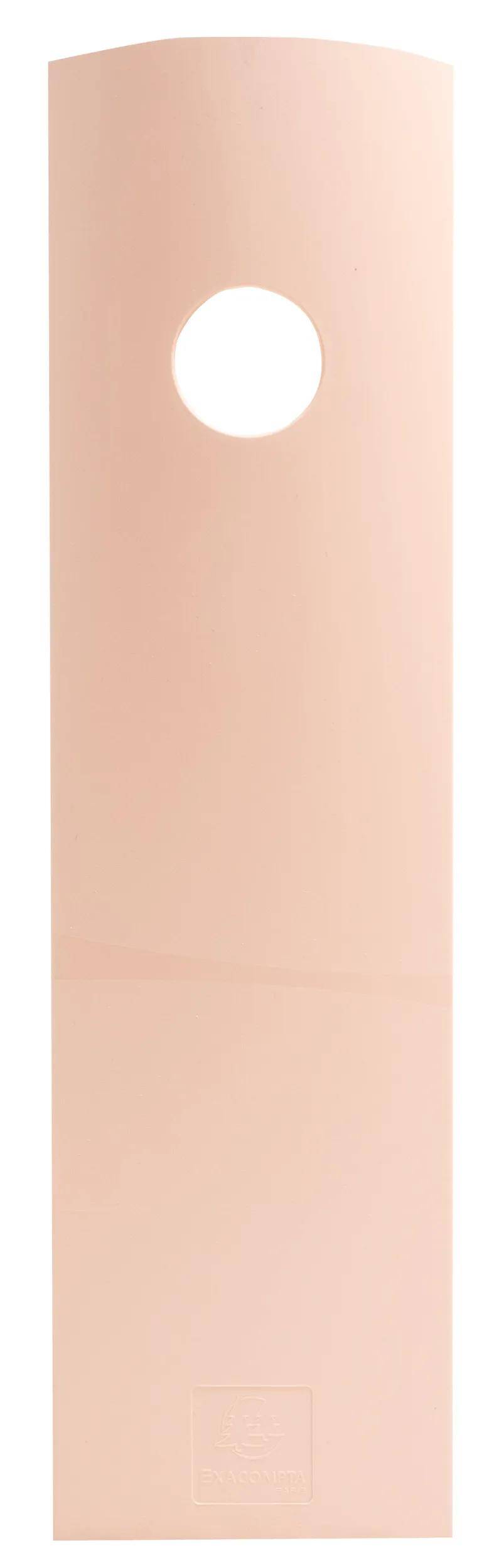 Ein einfacher, heller Pfirsichfarbener Hintergrund ohne Objekte oder Text.