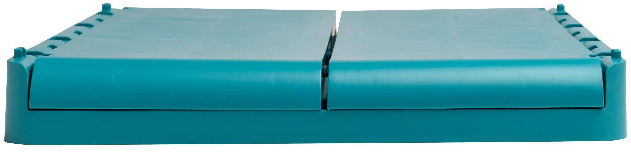 Exacompta 4x The Smart Case klappbare Maxi-Box A4+ Skandi Bleu Pacifique 27234D