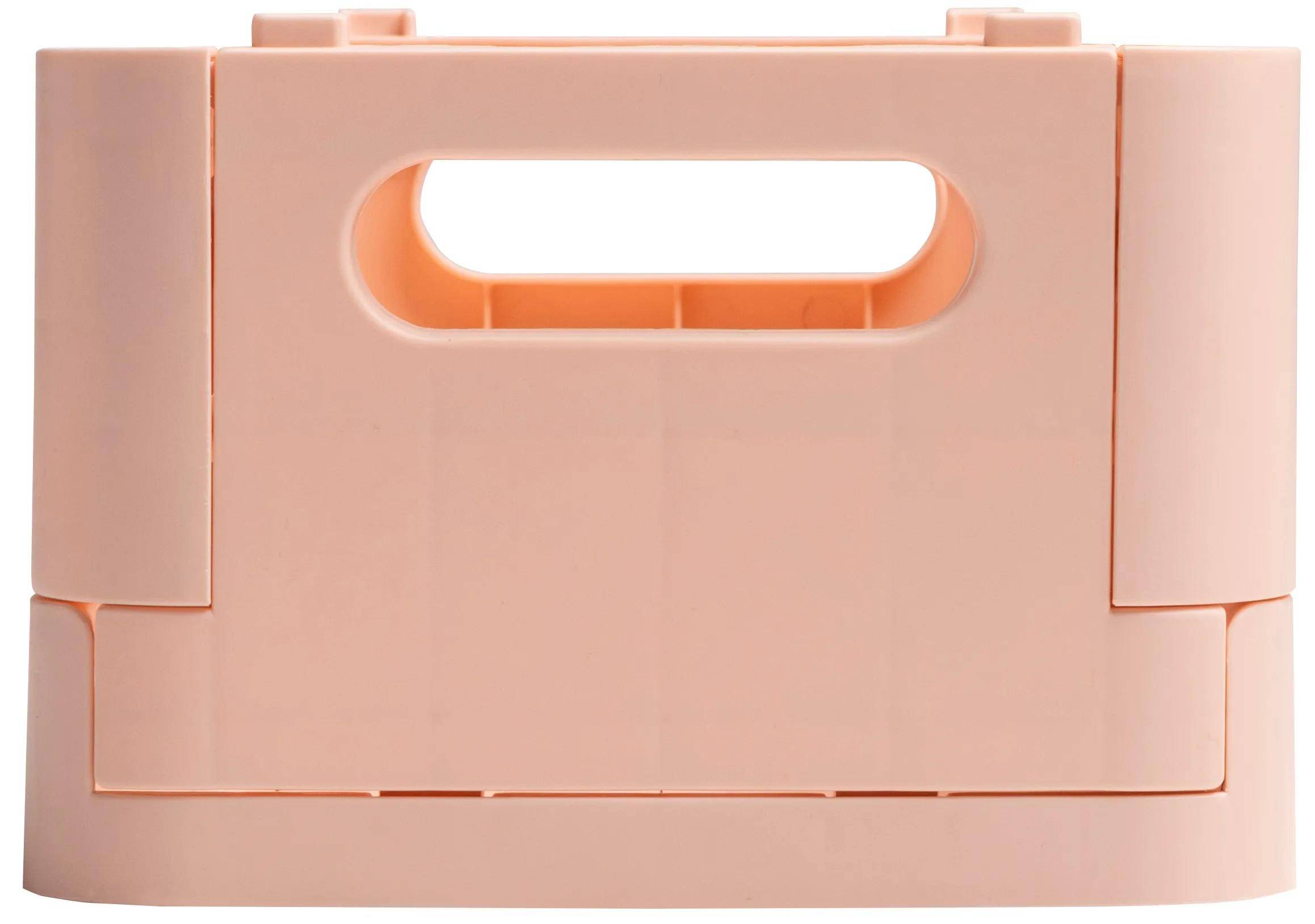 Exacompta 4x The Smart Case, klappbare Mini-Box A6+, Skandi - Nude - 27031D