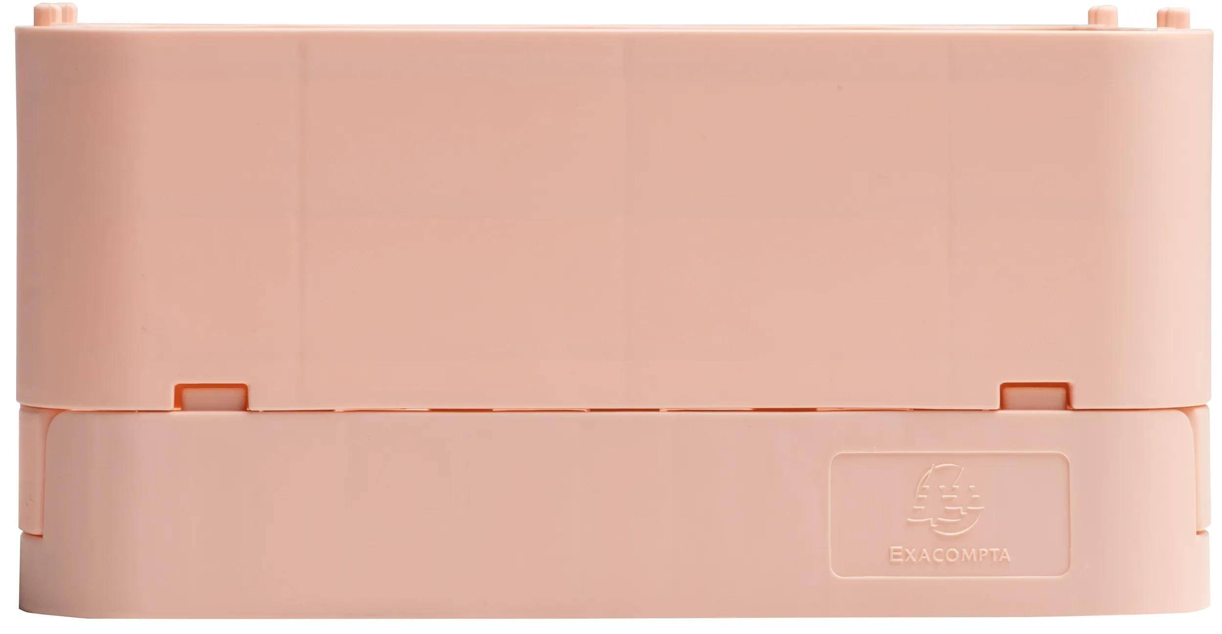 Exacompta 4x The Smart Case, klappbare Mini-Box A6+, Skandi - Nude - 27031D