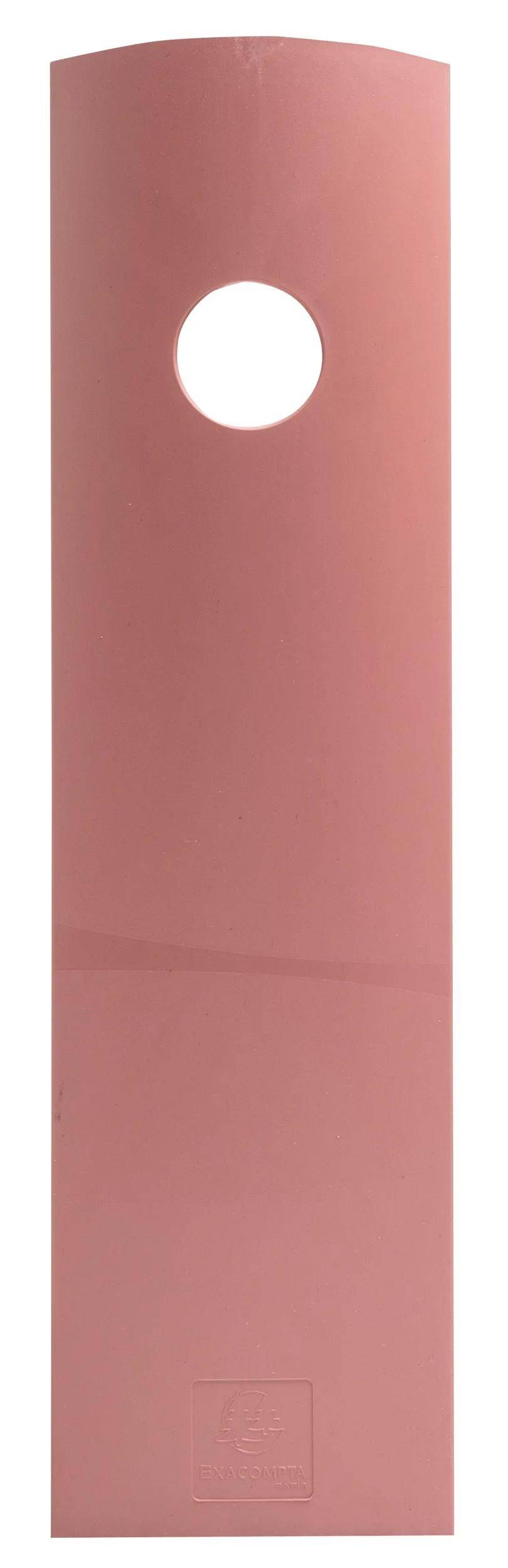 Eine geschlossene, gelbe Kartonbox, gesichert mit einem Streifen aus recyceltem Papier, geprägt mit einem Linealdesign. Die Verpackung ist minimalistisch und umweltfreundlich.