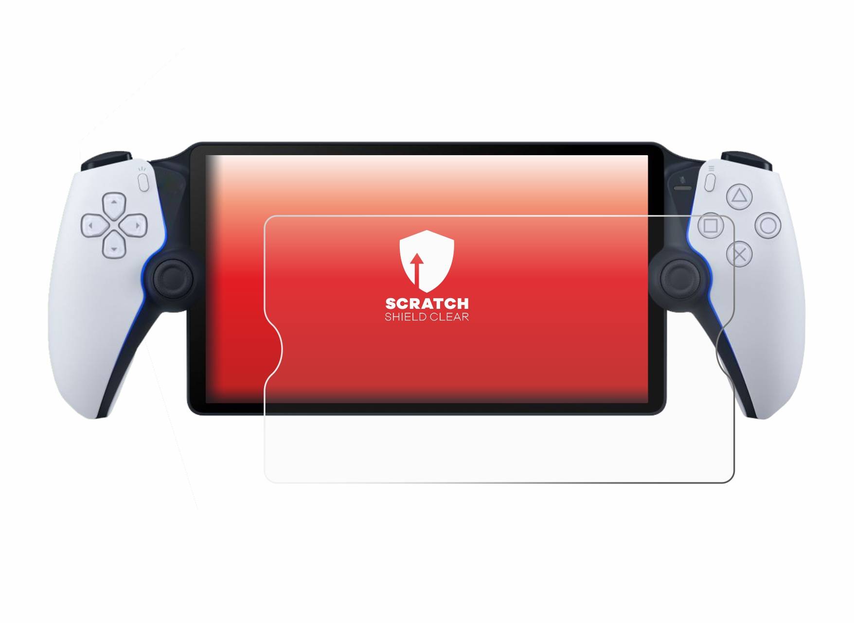 upscreen Scratch Shield Schutzfolie für Sony Playstation Portal