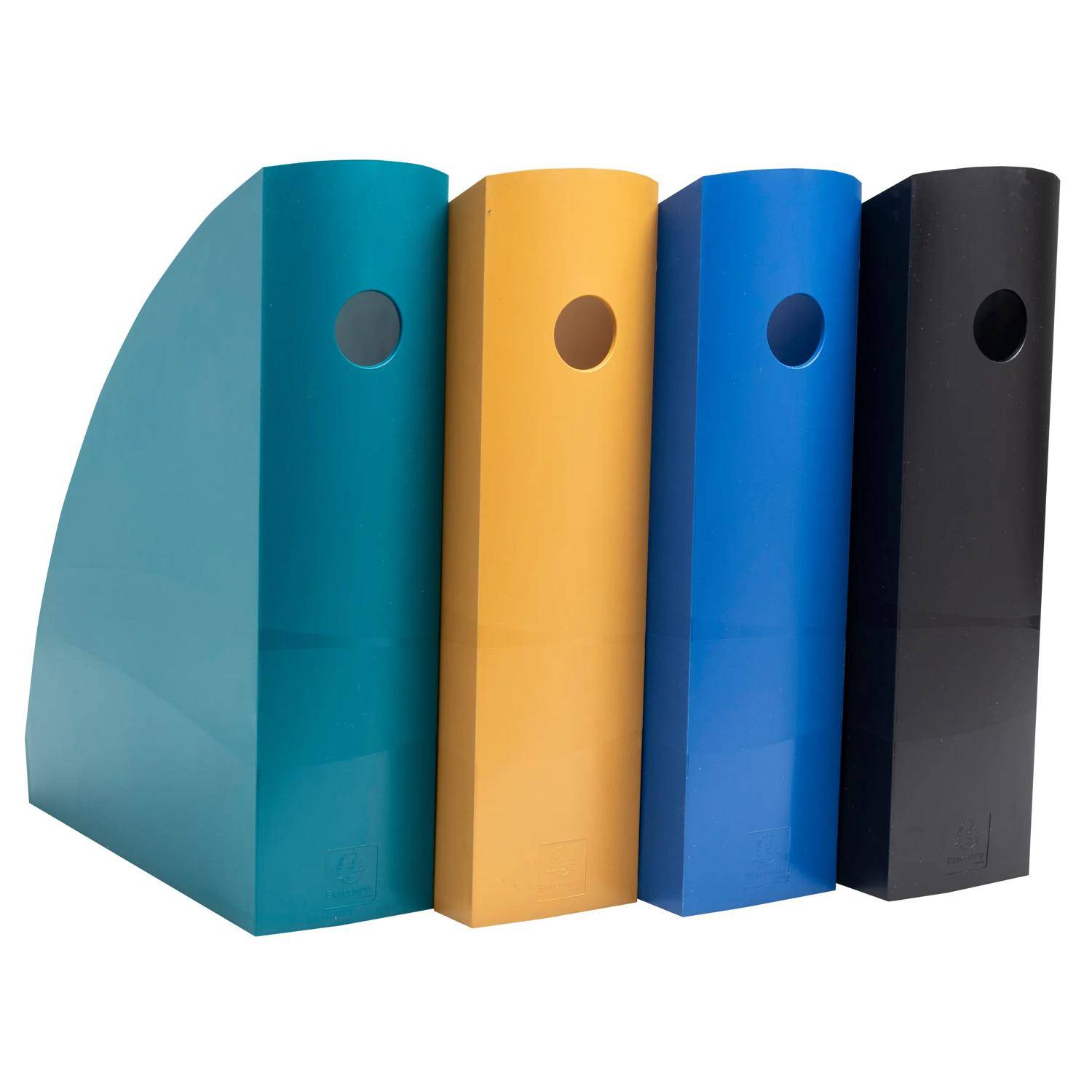 Exacompta Set mit 4 Mag Cube, Stehsammler, Neo Deco - sortiert - 182505SETD