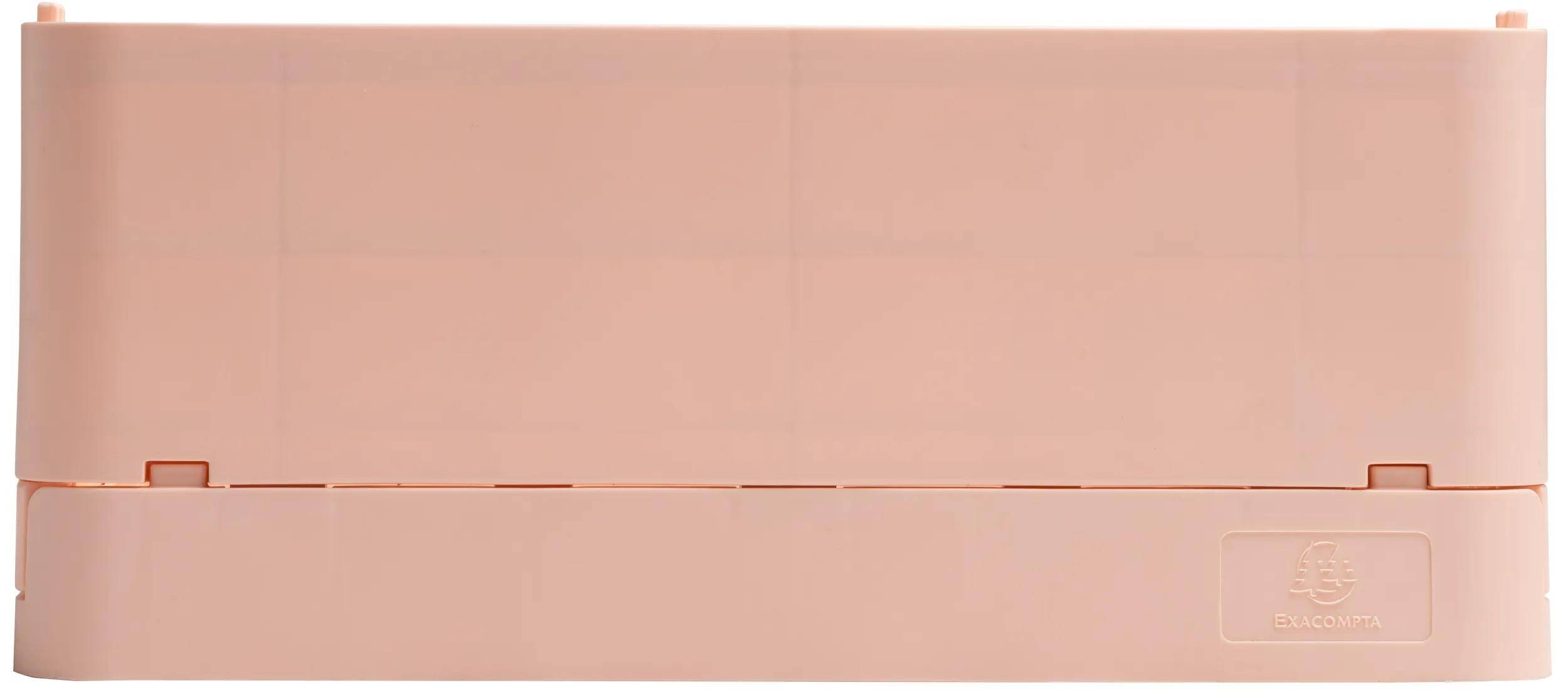 Exacompta 4x The Smart Case klappbare Midi-Box A5 mittlere Größe Nude 27131D