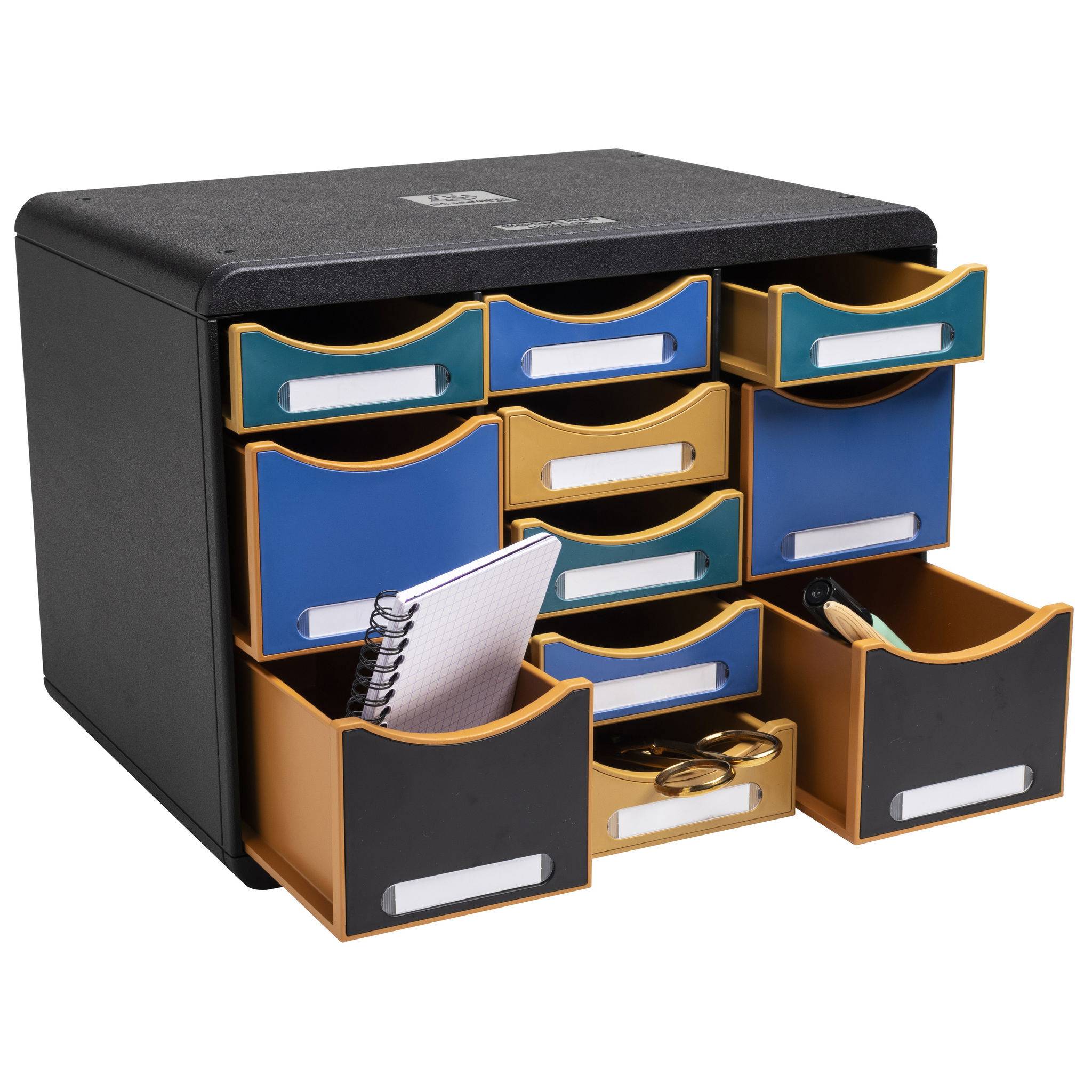 Exacompta Store Box Multi Schubladenbox +11 Schubladen Neo Deco sortiert 313505D