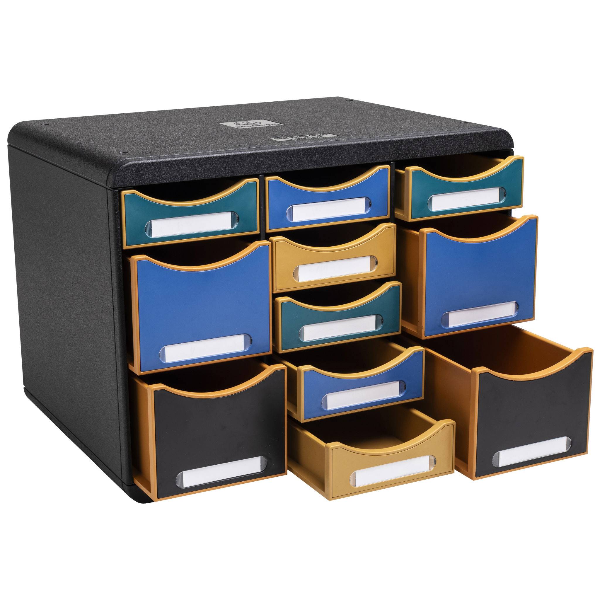 Exacompta Store Box Multi Schubladenbox +11 Schubladen Neo Deco sortiert 313505D