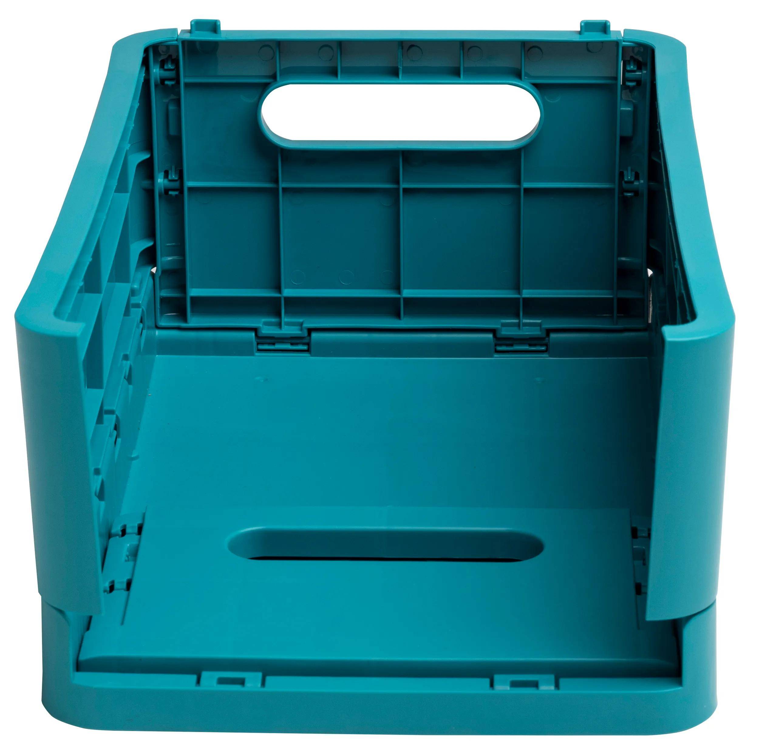 Exacompta 4x The Smart Case klappbare Midi-Box A5 mittlere Größe Bleu 27134D