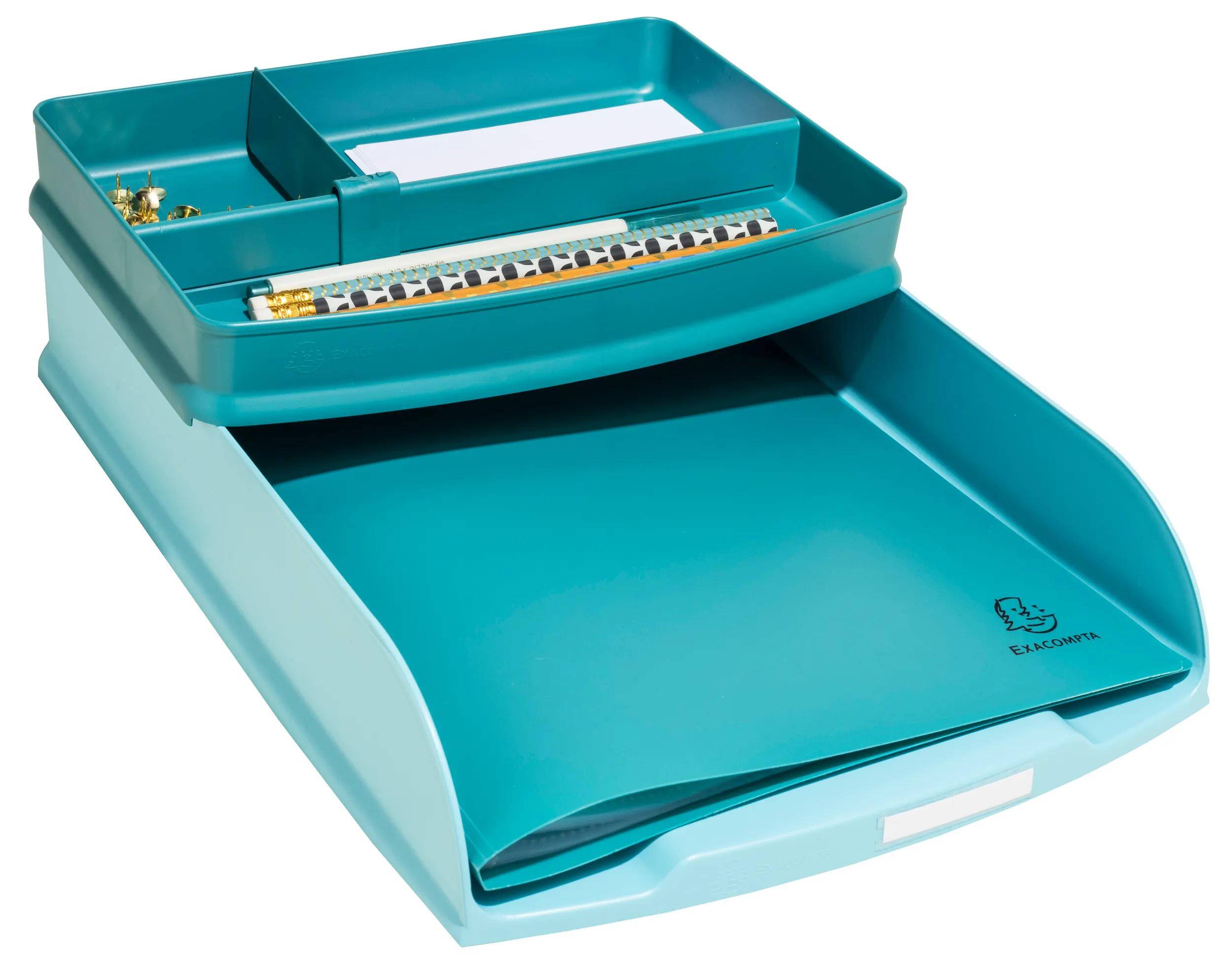 Exacompta 6x Briefablage Combo Styli, Skandi - Bleu givré - 11133D